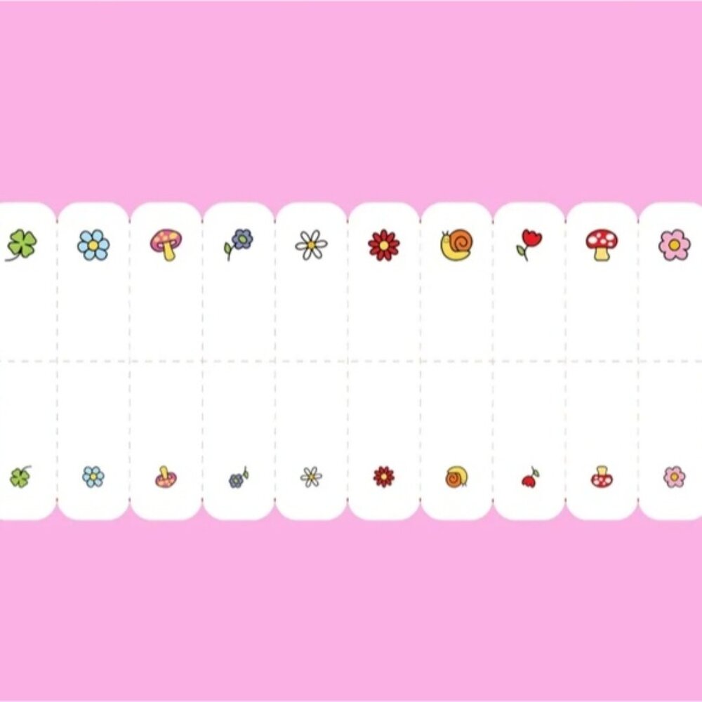 Hismile Flower Pack Temporary Teeth Tattoos - Picture 4 of 4